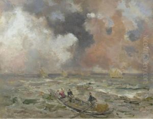 Prendendo Il Largo by Pompeo Mariani
