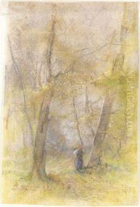 Passeggiata Nel Bosco by Pompeo Mariani