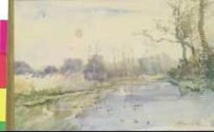 Paesaggio by Pompeo Mariani