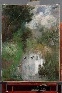 Stagno Alla Zelata by Pompeo Mariani