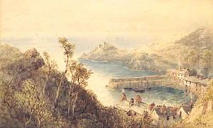 Polperro, Cornwall by William Henry Pike