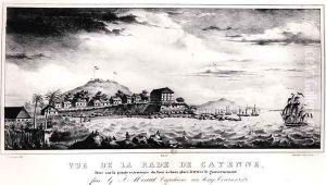 View of Cayenne Harbout, Guyana, 1839 View of Cayenne Harbout, Guyana, 1839