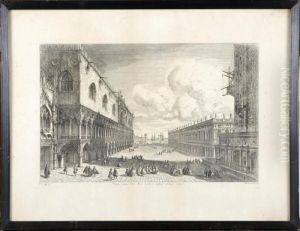Palais Ducal A Venise. by Michele Marieschi