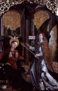 The Annunciation, 1517 by Jerzy Painter