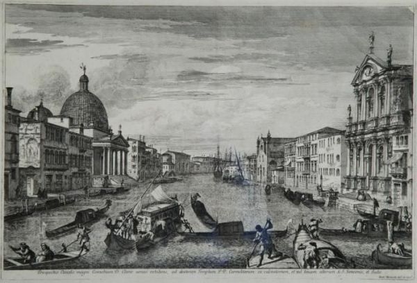 Prospetto Del Canal Grande A S. Chiara - view 1