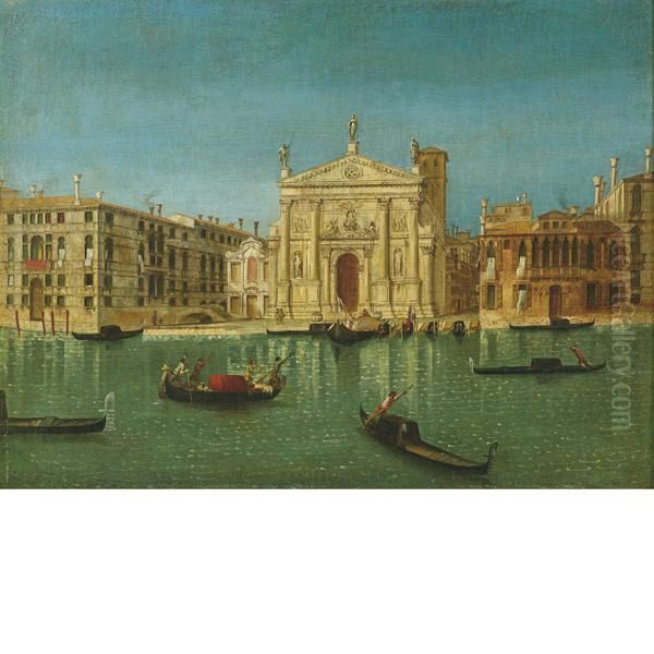 Veduta Del Canal Grande Con La Chiesa Di San Stae - view 1