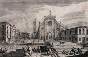Campo Dei Frari by Michele Marieschi