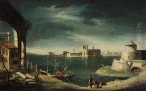 A Venetian Capriccio Of The Lagoon