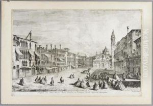 Campo Santa Maria Formosa (mauroner 3; Succi 13) by Michele Marieschi