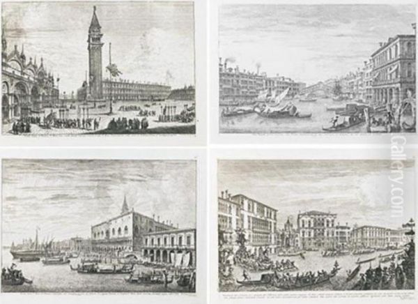 Magnificentiores Selectioresque Urbis Venetiarum Prospectus (m. 2-15, 17-21) - view 1