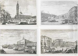 Magnificentiores Selectioresque Urbis Venetiarum Prospectus (m. 2-15, 17-21)