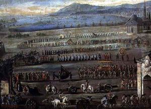 The Funeral Procession for the Doge F. Morosini