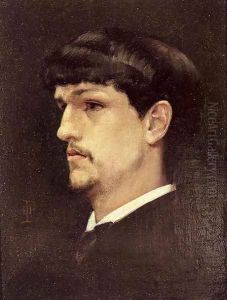 Claude Debussy 1862-1918 1886 by Henri Ludovic Marius Pinta