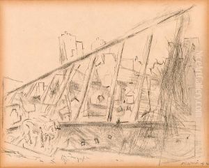 View From Brooklyn Bridge by John Marin