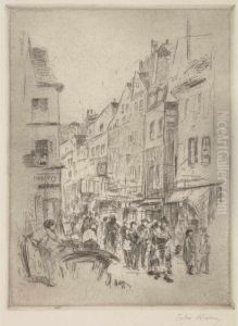 Rue Mouffetard, Paris by John Marin