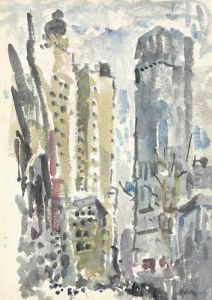 New York Skyline by John Marin
