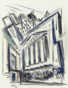 New York Stock Exchange by John Marin