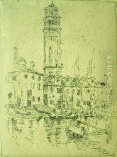 ''campanile,
Sta Pietra,
Venezia'' - view 1