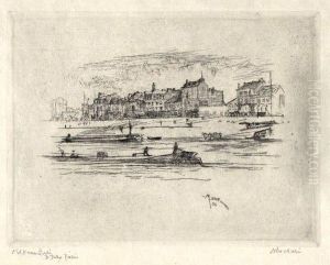 Near Quai D'ivry by John Marin