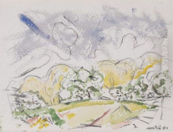 Study: In The Ramapos - view 1
