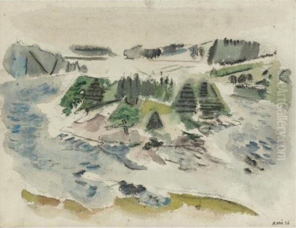 Marin Island No. I, Small Point-maine - view 1