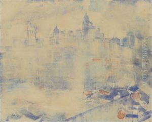 Manhattan Skyline by John Marin