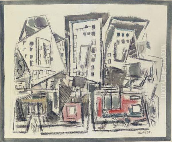 Buildings, Downtown New York - view 1