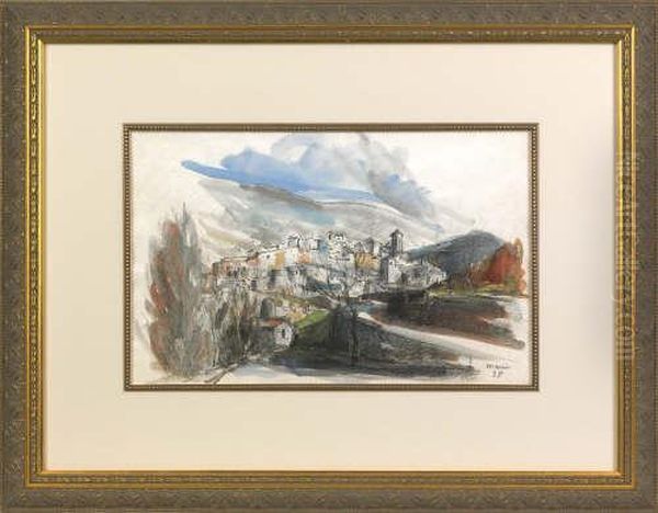 Landscape With A Town - view 1
