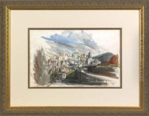 Landscape With A Town by John Marin