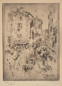 Ponte De Donna Onesta, Venice by John Marin