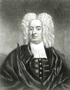 Cotton Mather 1663-1728 engraved by Charles Edward Wagstaff b.1808 and J. Andrews by Pelham, Peter