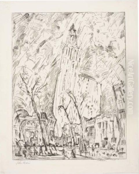 Woolworth Building (the Dance) - view 1