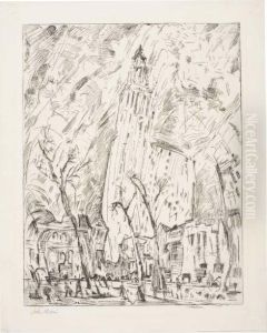 Woolworth Building (the Dance) by John Marin