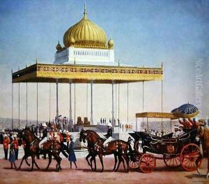King George V at the Delhi Durbar, 1911