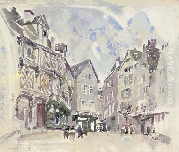 Old Houses, Chartres - view 1