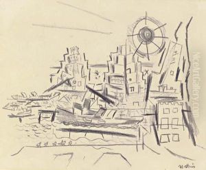 At The Battery, New York City by John Marin