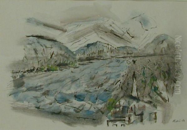 Delaware River Near Lambertville, N.j. No.3 - view 1