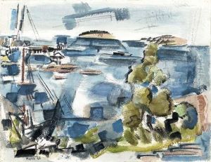 Pertaining To Stonington Harbor, Maine No. 5 by John Marin