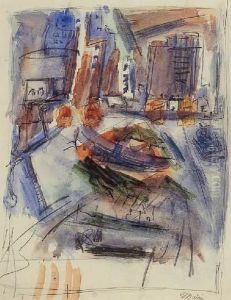 River Movement, New York City by John Marin