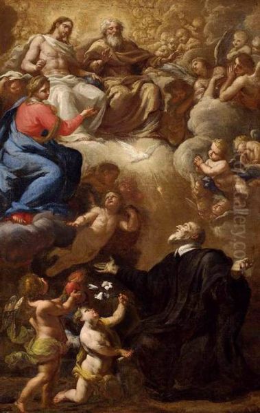 Vision of St Philip Neri - view 1