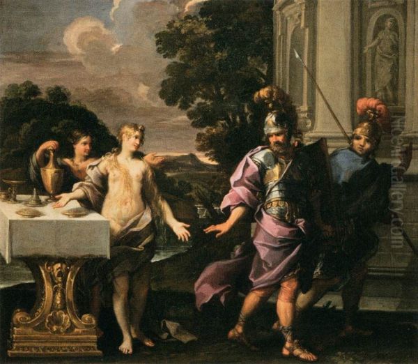 Companions of Armida and Rinaldo - view 1
