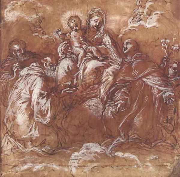 The Madonna and Child with Saints - view 1