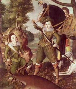 Henry, Prince of Wales 1594-1612 and Robert Devereux, 3rd Earl of Essex 1591-1646 c.1605 by Robert Peake