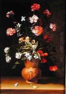Still life with flowers by Jean Picart