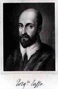 Torquato Tasso 1544-95 engraved by Robert Cooper