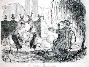 The British Character - Enthusiasm for Gardening, 1938 by Graham Laidler Pont
