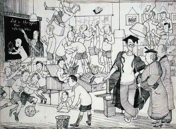 Of course, we go flat out for the ego here, Punch, 27th November 1935 - view 1