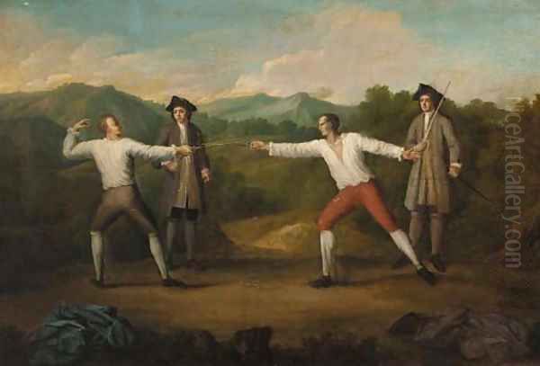 A duel - view 1