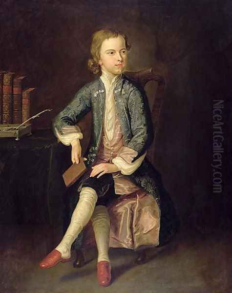 Portrait of Thomas Gray 1716-71 c.1731 - view 1
