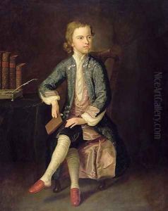 Portrait of Thomas Gray 1716-71 c.1731 by Arthur Pond